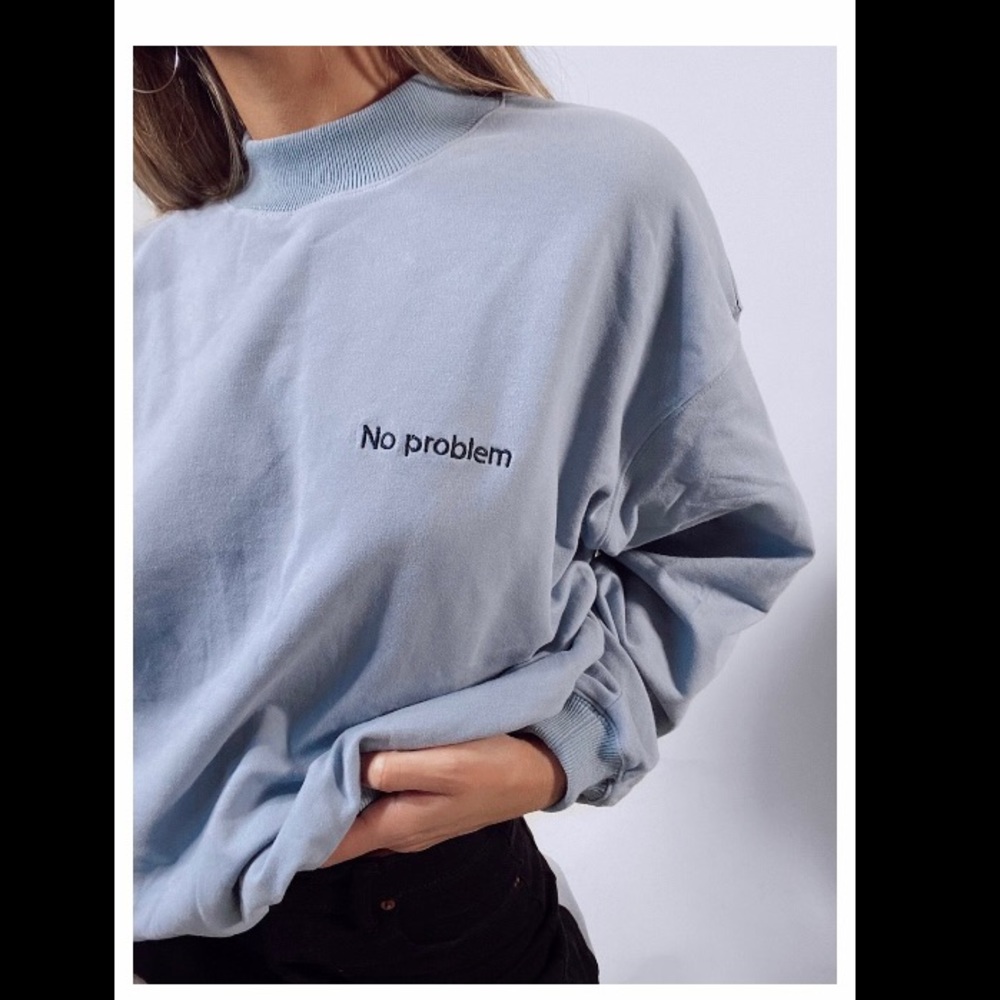 Oversized sweatshirt